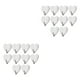 thumbnail image 2 of Toystoory 10 paquetes / lote Gancho en forma de corazón elegante y duradero: para cualquier configuración Ganchos de pared con gancho lindo en plata 2piezas, 2 of 6