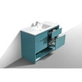 thumbnail image 4 of Kubebath NUDO 48″ Single Sink Modern bathroom Vanity in Teal Green Finish, 4 of 7