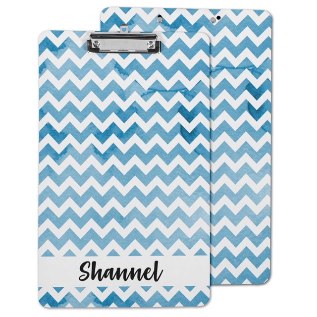 Printtoo Personalized Clipboard For Students Classroom School and Office Use Hardboard Letter Size w/ Low Profile Clip w/ Free Marker & Eraser,9x15 Inch