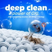 Tide Simply Laundry Detergent Liquid, Oxi Boost + Ultra Stain Release, Refreshing Breeze Scent, 129 fl oz, 96 Loads