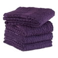 thumbnail image 3 of Solid Eggplant Waffle Terry Dishtowel (Set of 4), 3 of 3