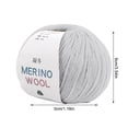 thumbnail image 2 of Meitianfacai Wool Hand-woven Medium Coarse Scarf Hat Overcoat Wool Merinoss Wool Wool Cashmeres Yarn, 2 of 6