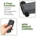 thumbnail image 3 of Automatic Sprinkler Timer Remote Control Garden Water Timer Smart Irrigation Watering System Hose Control with 1 Outlet, 3 of 8