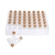 thumbnail image 4 of Tapones de corcho para botellas de vidrio, pequeños accesorios de madera transparentes, pequeños frascos de vidrio con Estilo C, 4 of 9