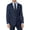 Dark Navy, variant on Adam Baker by Gianco Ferro Mens 83862 Slim fit Notch Lapel Plaid Sport Coat - Grey/Blue Plaid - 42R