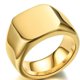 thumbnail image 1 of New 2023 Metal Glossy Rings for Men Geometric Width Signet Square Finger Punk Style Fashion Ring Jewelry Accessories Whole Sale, 1 of 5