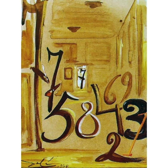 Dali Maids Of Honour - Canvas OR Print Wall Art