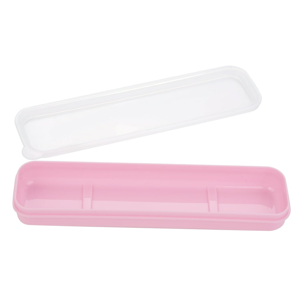 Bangcool Plastic Tableware Box Portable Flatware Case Utensil Storage