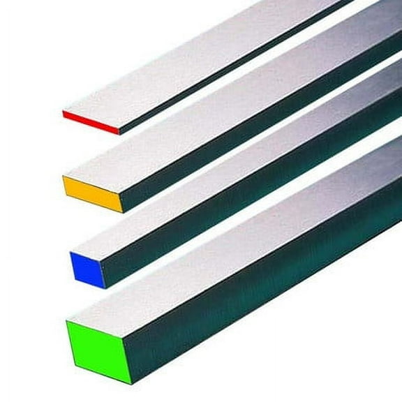 0.375" x 1.5" x 6", A2 Tool Steel, Flat Ground, Oversized