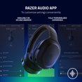 thumbnail image 6 of Razer Barracuda X Wireless Gaming Headset for PC, PS5, PS4, NS, Mobile, 2.4GHz, Bluetooth, 250g, Black, 6 of 16
