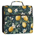 thumbnail image 5 of FORMRS Zipper Binder with Shoulder Strap 2-inch Ring 500 Sheet Capacity File Bag, Floral Lemons, 5 of 5
