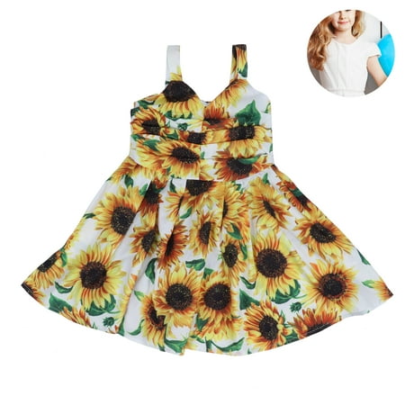 

OTVIAP Girl Outfit Dress Children Girls Dress High Quality Polyester Material With 4 Different Sizes For Parties