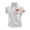 White, variant on Gyexs Canada Shirt Men Canadian Patriotic Novelty Short Sleeve Tee Top Short Sleeve Casual Collared Slim Fit Tee Grey, Size XXL