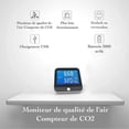 thumbnail image 2 of Portable co2 detector - Home co2 sensor - Devices measuring indoor air quality - Carbon dioxide measurement and counter - Hygrometer with humidity mea, 2 of 4
