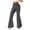 Black, variant on ClodeEU Women's Waves Stripe Pant ,Wide Leg Flared Bell Bottom Pants ,Stretch Long Pants Black,Womens Plus M
