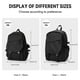 thumbnail image 2 of Mochila Coowoz Casual Daypack para portátil universitario grande, negra, 2 of 5