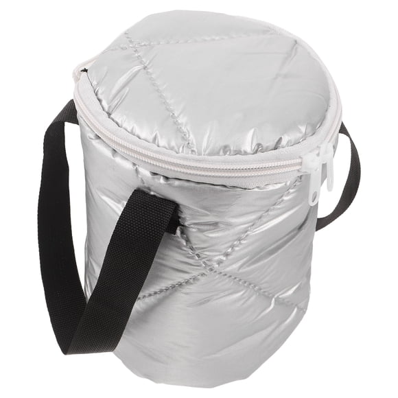 AURARMLET Bolsa Isotérmica Redonda Para Comida Con Portátil Y Aislamiento Térmico Para Botella