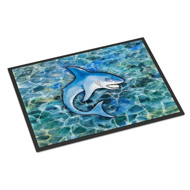 Carolines Treasures BB5352MAT Tapis Intérieur Ou Extérieur 18 x 27 Po. Requin