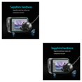 thumbnail image 2 of Transemion Case Lens Cap Protector Cover Tempered Glass Protective Film Set For 8 Action Camera Accessory 2Set, 2 of 6