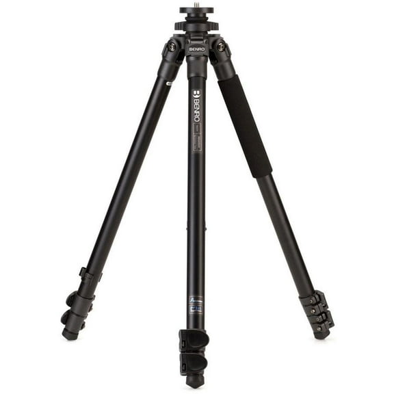 Benro TAD27A Series 2 3-Section Adventure Aluminum Tripod, Flip Lock