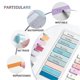 thumbnail image 4 of 2400 PCS Sticky Tabs,120 Colors Writable Sticky Note Tabs for Binders, Annotation Tabs, Page Markers, 4 of 5