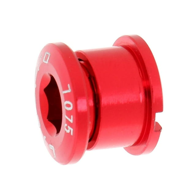 Perno d del cigüeñal de la bicicleta del tornillo del juego de s de la aleación de aluminio para la bicicleta de la bici de rojo Zulema Tornillo de manivela