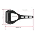 thumbnail image 5 of Bienvenido Carbon fiber Mountain Road Bicycle Speedometer Lamp Bike Computer Bracket Extender (Gloss), 5 of 8