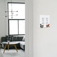 thumbnail image 6 of WIRESTER 2-Gang Duplex Outlet Wall Plate/Switch Plate Cover, Animal Raccoon Red Fox, 6 of 6