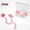 Pink, variant on Waterproof Swim Ear Plugs with Anti-Lost Lanyard, Reusable Silicone Earplugs for Swimming, Shower, Surfing, Ear Protection for Kids Adults