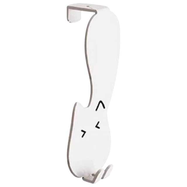 Hanger And Storage Rack Behind The Door No Punching Kitchen Cabinet Door Wall Mounted Clothes Rack For Storing Clothes Hats Keys