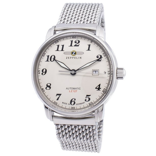 Zeppelin Series Lz127 Graf Automatic Germany Made 7656m-5 7656m5