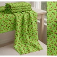 thumbnail image 6 of Soimoi Green Cotton Voile Fabric Insect & Cat Animal Printed Craft Fabric by The Yard 56 Inch Wide, 6 of 7