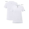 thumbnail image 4 of Adar Addition Scrubs For Women - Notched V-Neck Scrub Top, 4 of 7