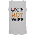 thumbnail image 1 of Débardeur Blanc pour Hommes - J'aime Ma Femme Fumée, 1 of 1
