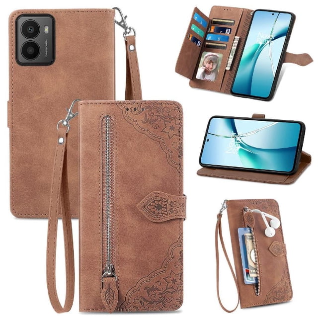 Funda billetera anti-golpes para GANGXUN HMD Fusion , ideal para día a día y trabajo
