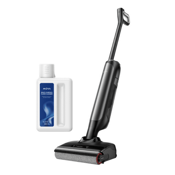 MOVA M10 Cordless Wet Dry Vacuum with Multi-Surface Cleaner, Dual-Edge Self-Cleaning,18bar Suction,Zero-Tangle