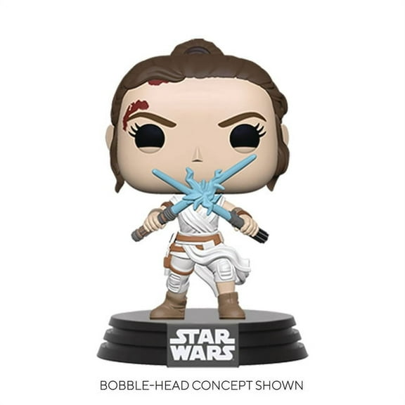 Pop Star Wars Rey with Two Light Sabers Vinyl Figure (Other)