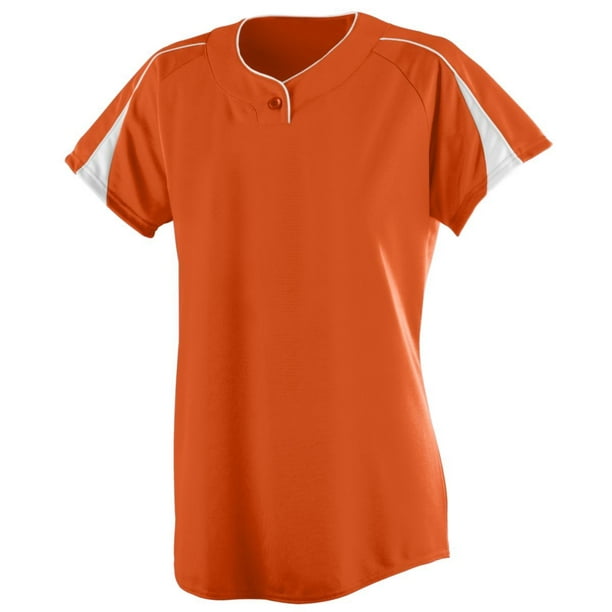 Augusta Sportswear Orange/ Blanc 5133 XS