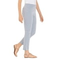 thumbnail image 4 of Hilary Radley Ladies' Seersucker Pull-On Ankle Pant (X-Large, Blue), 4 of 4