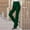 Green, variant on Women's Winter Trousers,Pants for Women High Waist Solid Color Side Zipper Formal Casual Full Length Straight Leg Dress Pants