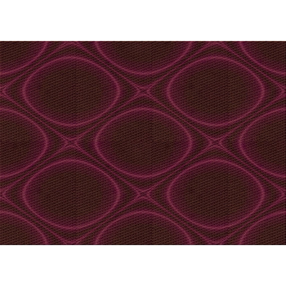 Ahgly Company Indoor Rectangle Patterned Chocolate Brown Area Rugs, 4' x 6'