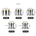 thumbnail image 5 of Necvior Metal Body Reel for Saltwater & Freshwater Sea Fishing Lake Fishing Reel Smooth Powerful Fishing Reel, 5 of 14