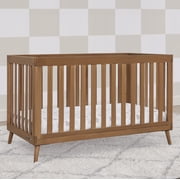 Delta Children Essex 4-in-1 Convertible Crib - Greenguard Gold Certified - Converts from Baby Crib to Toddler Bed, Daybed and Sofa Bed, Fits Standard Full-Size Crib Mattress, Chestnut