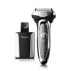 Panasonic ARC5 Men's Shaver with Premium Cleaning & Charge System, 5-Blade Men's Electric Razor with Shave Sensor Technology, Pop-up Trimmer, Wet/Dry - ES-LV95-S