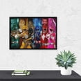thumbnail image 6 of Power Rangers Diamond Art Kits for Adults Diamond Art Gem Art Painting Full Drill Round Art Gem Painting Kit for Home Wall Decor, 6 of 6