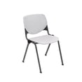 thumbnail image 4 of KFI Studios Plastic  KOOL Stack Chair - Light Grey, 4 of 6