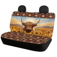 thumbnail image 2 of Pzuqiu Highland Cattle Easy to Install Car Seat Cover, Anti-Slip Full Set Fit for Trucks, 2 of 10