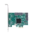 thumbnail image 4 of 2X Adaptador de Tarjeta de Expansión PCIE PCI Express X1 A Controlador SATA3.0 de 4 Puertos Chip 88SE9215 Multiplicador PCI e PCI-e 3, 4 of 5