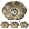 thumbnail image 3 of Leaveforme Incense Holders for Sticks - Portable Alloy Lotus 9 Holes Incense Burner, 3 of 8