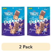 (2 pack) Kellogs 9029536 5 oz Bagged Rice Krispies Poppers Chocolate Treat - Case of 6